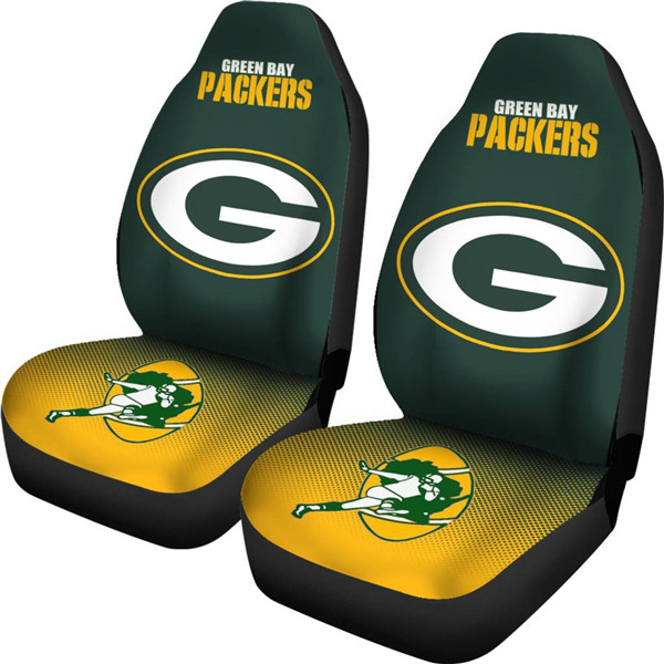 Green Bay Packers New Fashion Fantastic Car Seat Covers 001(Pls Check Description For Details)